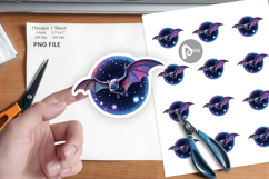 Cosmic Kawaii Critters Sticker Product Image 1