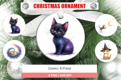 Cosmic Kittens Ornament Product Image 1