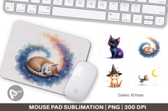 Cosmic Kittens Mouse Pad Product Image 1