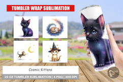 Cosmic Kittens Tumbler Product Image 1
