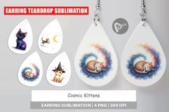 Cosmic Kittens Earring Product Image 1