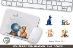 Cosmic Kittens Mouse Pad Product Image 1