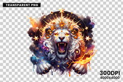 cosmic leo png, leo lion astrology clipart, cosmic zodiac sublimation, leo horoscope design, mystical leo constellation art, astrology png for cricut, leo star sign clipart, cosmic lion illustration, celestial leo zodiac png, astrology printable art