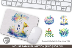 Alien Wisdom Quote Mouse Pad Product Image 1