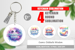 Alien Quote Keychain Product Image 1