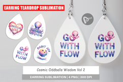 Alien Quote Earring Product Image 1