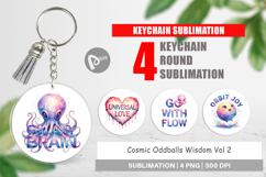 Alien Quote Keychain Product Image 1