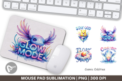 Odd Alien Quotes Mouse Pad Product Image 1