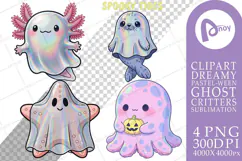 Cosmic Ghost Aquarium Sublimation Product Image 1
