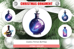 Ornament Cosmic Potion Bottles Product Image 1
