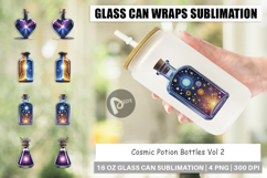 Glass Can Cosmic Potion Bottles Product Image 1