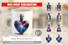 Mug Wrap Cosmic Potion Bottles Product Image 1