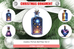 Ornament Cosmic Potion Bottles Product Image 1