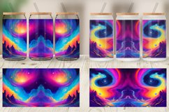 Glass Can Wraps Cosmic Sky Landscape Product Image 2