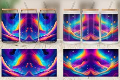 Glass Can Wraps Cosmic Sky Landscape Product Image 3