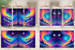 Glass Can Wraps Cosmic Sky Landscape Product Image 4