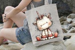 Cosmic Unicorn Space Cat Clipart Product Image 3