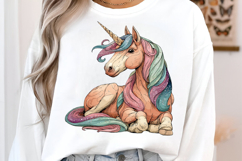 Cosmic Unicorn Space Pup Clipart Product Image 2