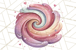 Little Astronauts Clipart PNG, Cosmic Valentine Clip Art Product Image 2