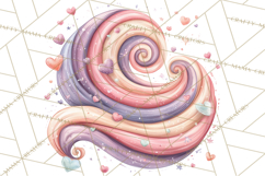 Little Astronauts Clipart PNG, Cosmic Valentine Clip Art Product Image 5