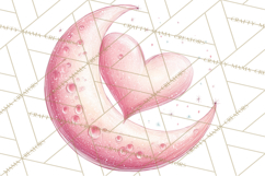 Little Astronauts Clipart PNG, Cosmic Valentine Clip Art Product Image 5