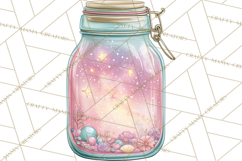 Little Astronauts Clipart PNG, Cosmic Valentine Clip Art Product Image 3