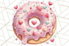 Little Astronauts Clipart PNG, Cosmic Valentine Clip Art Product Image 4