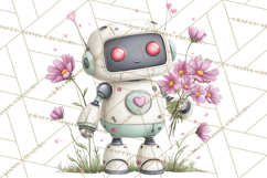 Little Astronauts Clipart PNG, Cosmic Valentine Clip Art Product Image 3