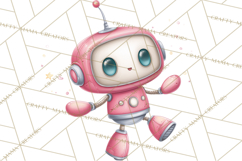 Little Astronauts Clipart PNG, Cosmic Valentine Clip Art Product Image 5