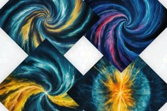 Cosmic Vortex Nebula Background Product Image 2