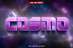 Cosmo 3D editable text effect Product Image 1