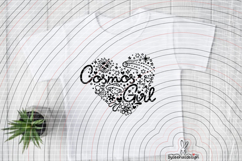 Cosmos Girl Cutting File SVG DXF Product Image 2