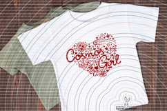 Cosmos Girl Cutting File SVG DXF Product Image 4