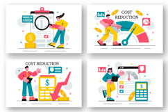 11 Cost Reduction Business Illustration Product Image 2