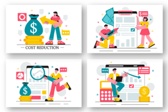 11 Cost Reduction Business Illustration Product Image 3