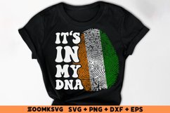 It's in my DNA Cote d Ivoire Flag Fingerprint Sublimation Product Image 2