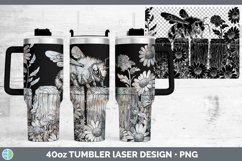 GorgeousCottage Laser 40oz Tumbler design.