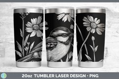 GorgeousCottage Birds Laser 20oz Tumbler design.