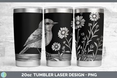 GorgeousCottage Birds Laser 20oz Tumbler design.