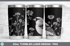 GorgeousCottage Birds Laser 20oz Tumbler design.