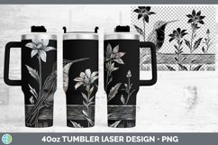 GorgeousCottage Birds Laser 40oz Tumbler design.
