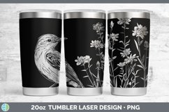 GorgeousCottage Birds Laser 20oz Tumbler design.