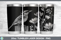 GorgeousCottage Birds Laser 20oz Tumbler design.