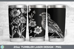 GorgeousCottage Birds Laser 20oz Tumbler design.