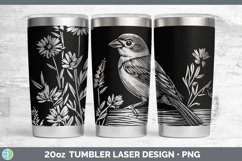 GorgeousCottage Birds Laser 20oz Tumbler design.