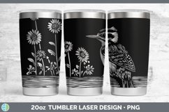 GorgeousCottage Birds Laser 20oz Tumbler design.