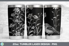 GorgeousCottage Birds Laser 20oz Tumbler design.