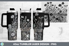 GorgeousCottage Laser 40oz Tumbler design.