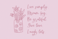 Cottage Charm Modern Calligraphy Font Product Image 7