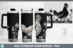 GorgeousCottage Laser 40oz Tumbler design.